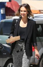 JESSICA ALBA Out for Lunch in Venice
