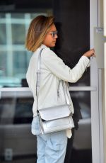 JESSICA ALBA Out Shopping in Santa Monica 04/25/2015