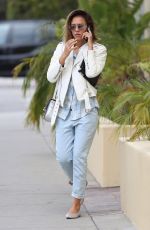 JESSICA ALBA Out Shopping in Santa Monica 04/25/2015