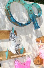 JESSICA LOWNDES at The Music Lounge at Coachella Festival in Palm Springs