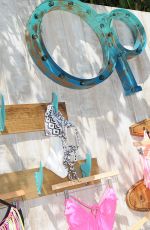 JESSICA LOWNDES at The Music Lounge at Coachella Festival in Palm Springs