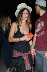 JESSICA SZOHR at Neon Carnival at Coachella Music Festival