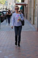 JOANNA KRUPA Out and About in Beverly Hills 04/20/2015