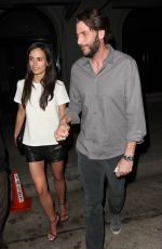 JORDANA BREWSTER and Andrew Form Out for Dinner in Los Angeles