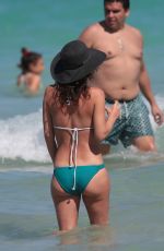 JOSIE MARAN in Bikini at a Beach in Miami