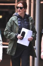 JULIA ROBERTS on the Set of Money Monster in New York 04/18/2015