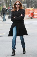 JULIA ROBERTS Out and About in New York 04/18/2015