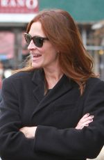 JULIA ROBERTS Out and About in New York 04/18/2015