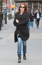 JULIA ROBERTS Out and About in New York 04/18/2015