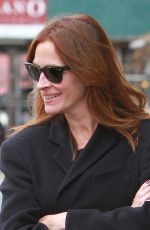 JULIA ROBERTS Out and About in New York 04/18/2015