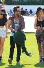 JULIANNE HOUGH at Coachella Music Festival, Day 1