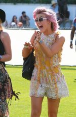 JULIANNE HOUGH at Coachella Music Festival, Day 1