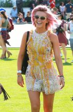 JULIANNE HOUGH at Coachella Music Festival, Day 1