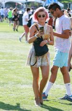 JULIANNE HOUGH at Coachella Music Festival, Day 1