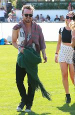 JULIANNE HOUGH at Coachella Music Festival, Day 1