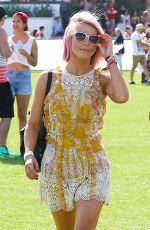 JULIANNE HOUGH at Coachella Music Festival, Day 1