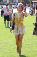 JULIANNE HOUGH at Coachella Music Festival, Day 1