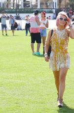 JULIANNE HOUGH at Coachella Music Festival, Day 1