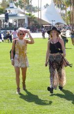 JULIANNE HOUGH at Coachella Music Festival, Day 1