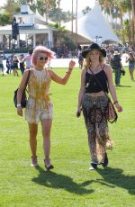JULIANNE HOUGH at Coachella Music Festival, Day 1