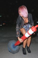 JULIANNE HOUGH at Neon Carnival at Coachella Music Festival