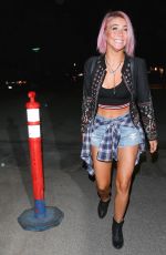 JULIANNE HOUGH at Neon Carnival at Coachella Music Festival