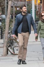 JULIANNE MOORE and Bart Freundlich Out in New York