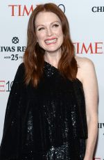 JULIANNE MOORE at Time 100 Gala in New York