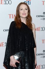 JULIANNE MOORE at Time 100 Gala in New York