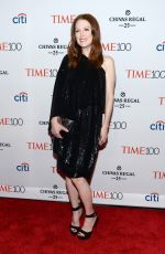 JULIANNE MOORE at Time 100 Gala in New York