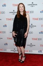 JULIANNE MOORE at Time 100 Gala in New York