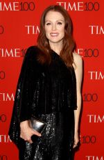 JULIANNE MOORE at Time 100 Gala in New York