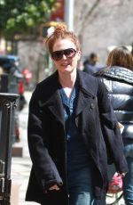 JULIANNE MOORE Out and About in New York