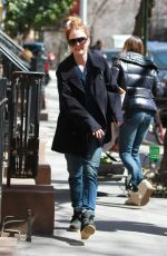 JULIANNE MOORE Out and About in New York