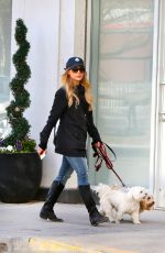 JULIE BENZ Takes Her Dogs at the Dog Park in Toronto