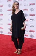 JULIE DELPY at Avengers: Age of Ultron Premiere in Hollywood