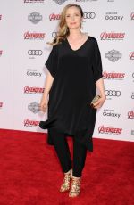 JULIE DELPY at Avengers: Age of Ultron Premiere in Hollywood