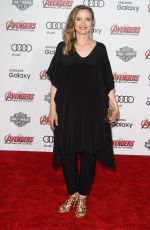 JULIE DELPY at Avengers: Age of Ultron Premiere in Hollywood