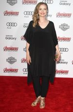 JULIE DELPY at Avengers: Age of Ultron Premiere in Hollywood