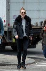 JULIEANNE MOORE Out and About in New York 04/28/2015