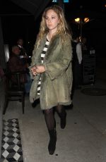 JUNO TEMPLE Night Out in West Hollywood 04/24/2015