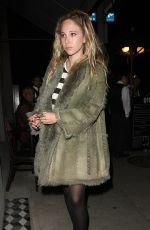 JUNO TEMPLE Night Out in West Hollywood 04/24/2015