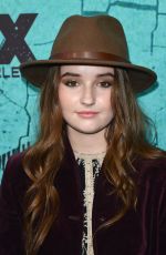 KAITLYN DEVER at Justified and Fearless Season Premiere in Los Angeles
