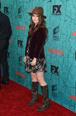 KAITLYN DEVER at Justified and Fearless Season Premiere in Los Angeles