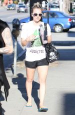 KALEY CUOCO Leaves a Yoga Class in Los Angeles 04/27/2015