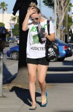 KALEY CUOCO Leaves a Yoga Class in Los Angeles 04/27/2015