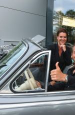 KATARINA WITT at Iphitus tTennis Club 100 Anniversary in Munich