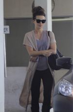KATE BECKINSALE Leaves an Office in Beverly Hills