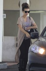 KATE BECKINSALE Leaves an Office in Beverly Hills