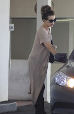 KATE BECKINSALE Leaves an Office in Beverly Hills